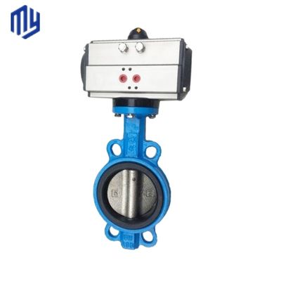 Válvulas de borboleta tri-clamp personalizadas e ajuste para aplicações de temperatura média
