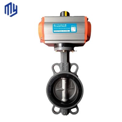 Válvulas de borboleta tri-clamp personalizadas e ajuste para aplicações de temperatura média