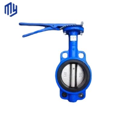 Válvulas de borboleta tri-clamp personalizadas e ajuste para aplicações de temperatura média