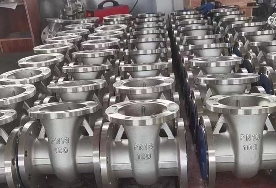Válvulas de porta manuais de comprimento Ss corpo e disco para aplicações de perfuração completa com flanges/soldados