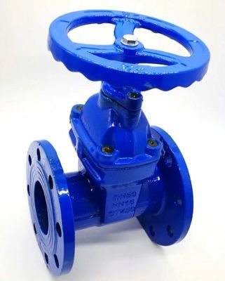 Válvula de porta de ferro flexível robusta para controle de fluxo ideal em sistemas hidráulicos