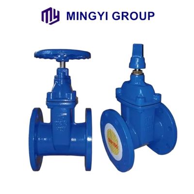 INDUSTRIAL Rodas de mão de tronco elevador resistente assentadas tipo de flange de ferro fundido válvulas e acessórios