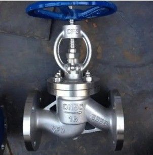 Válvula de globo manual com flange de classe 150 para aplicações de água e gás de petróleo