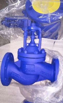 Válvula globular de flange de aço inoxidável para aplicações de alta pressão e durabilidade