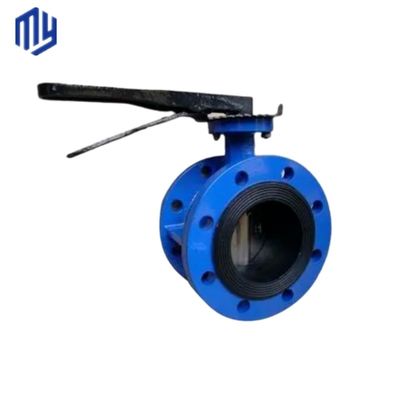Válvula de borboleta excêntrica de flange dura para controle pneumático e tamanho de porta personalizável