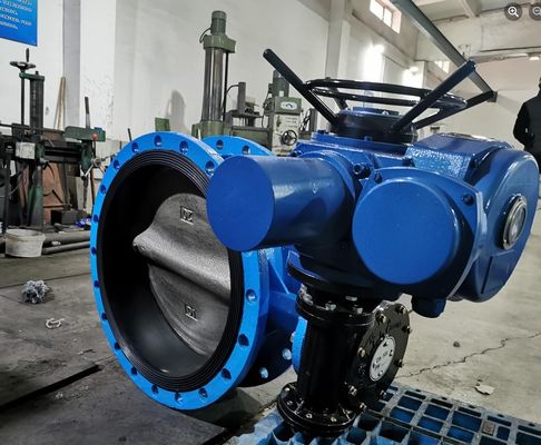 ANSI DIN BS Válvula de borboleta de flange dupla padrão para aplicações personalizadas