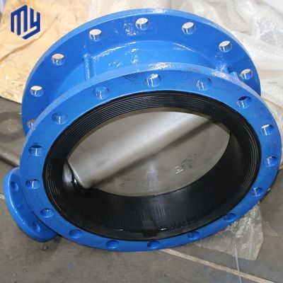 Industrial DN600 PN10 PN25 NBR Assento Elétrico Butterfly Valve Double Flanged Quick Open