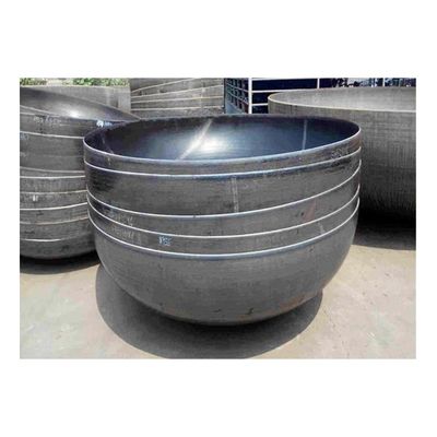 Conexão de solda Nave de pressão de aço inoxidável de carvão com cabeça de tanque elíptica