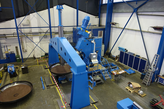 Cabeça torisférica profissional de 600 mm com ligação de soldagem circular