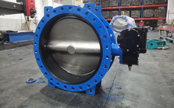 Valva de borboleta de ferro dúctil de grande tamanho DN100-DN2600 DI