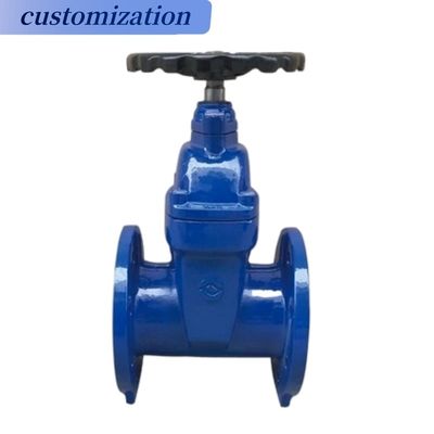 Válvula de Porta de Disco de Ferro Casr com Assento de Borracha EPDM Resiliente
