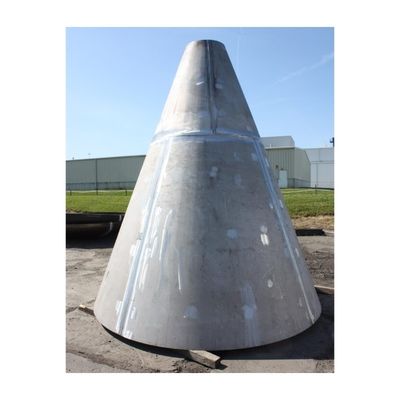 Cabeça de Círculo Código de fundição de aço inoxidável de carbono Copo de fogo de metal elíptico de metal hemisférico