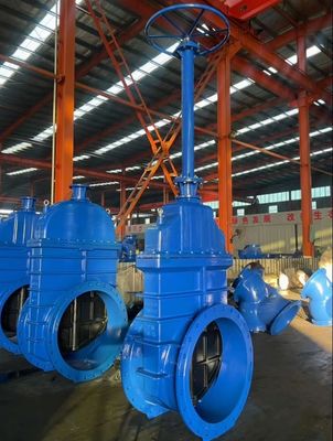 Grande borboleta assento de borracha de ferro fundido válvula de porta do tronco não levantando com design não levantando