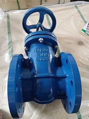 DN32 CI Flange de assento metálico Feito de ferro fundido Selo macio Rising Stem aço inoxidável Wcb Portão válvula