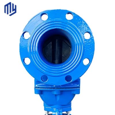 OEM Port Dimensão DN80 Pn16 aço carbono industrial ascendente caule água válvula de portão flange