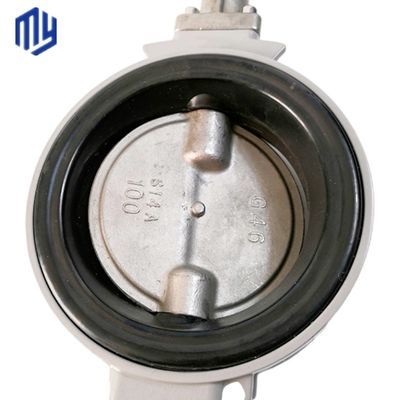 Serviço personalizado oferecido 3 "DN80 Castings Corpo de liga de alumínio Wafer Butterfly Valve