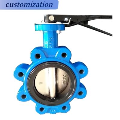Tipo de válvula de borboleta com accionamento pneumático compatível com os meios hidráulicos e gasosos