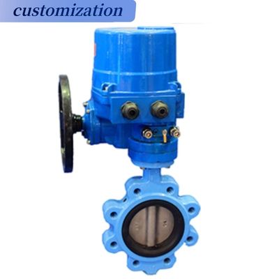 Estrutura do diafragma Awwa C504 Tipo de válvula de borboleta de ferro fundido para personalização OBM