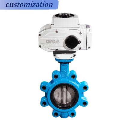 Estrutura do diafragma Awwa C504 Tipo de válvula de borboleta de ferro fundido para personalização OBM