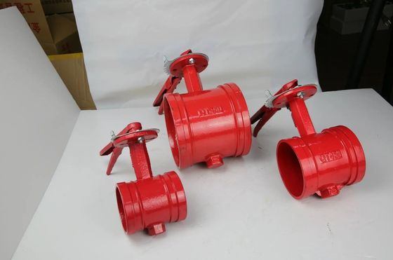 Válvula de borboleta de tipo Wafer/Lug/Flanges/Grooved End personalizada para eficiência industrial