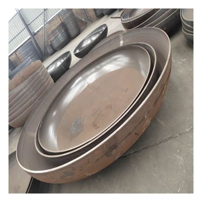 Cabeça elíptica esférica de placa padrão ASME para acessórios de tubos de aço inoxidável 304/306
