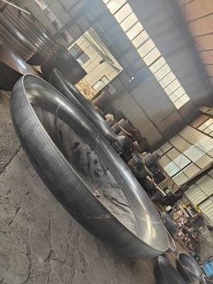 Código de cabeça de hexágono recipiente de armazenamento de pressão de aço inoxidável cabeças hemisféricas
