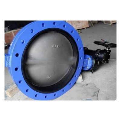 Dn1200 válvula de borboleta sentada com flange duplo e resistente com requisitos do cliente