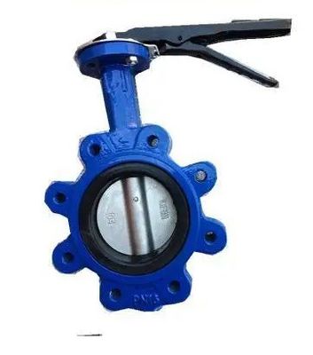 DN350 PN16 Válvula borboleta EPDM Wafer de ferro dúctil Flanged Lug Água para sistema de água