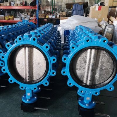DN350 PN16 Válvula borboleta EPDM Wafer de ferro dúctil Flanged Lug Água para sistema de água