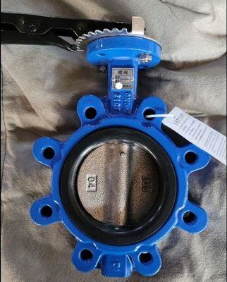 DN350 PN16 Válvula borboleta EPDM Wafer de ferro dúctil Flanged Lug Água para sistema de água