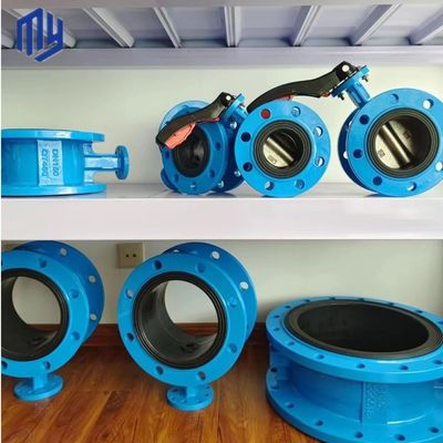 Válvula de borboleta de tipo flange U para água do mar