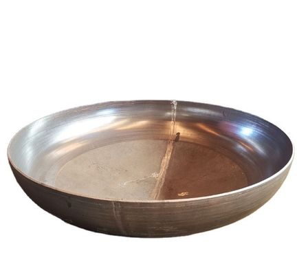 Cabeça de aço de carbono semi-elíptico para fundo do tanque 304 316 90 graus Cotovelo e círculo