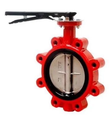 Válvula de borboleta de ferro fundido tipo PN10/16 com serviço personalizado
