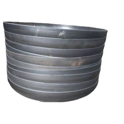 Tanques de cabeçalho de cozinha de aço carbono semielíptico versáteis para aplicações industriais