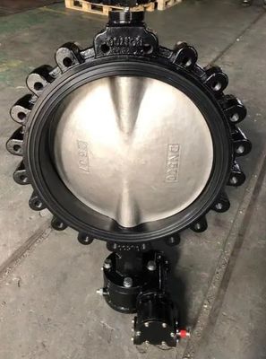 Aplicações de água válvulas borboleta AWWA Wafer Lug Double Flanged C954 C950 C955 disco
