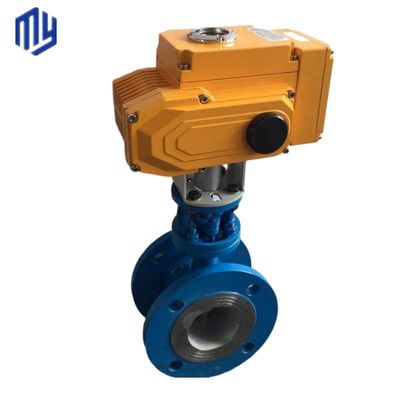 Valva borboleta de precisão com flange de expansão do atuador pneumático para necessidades personalizadas