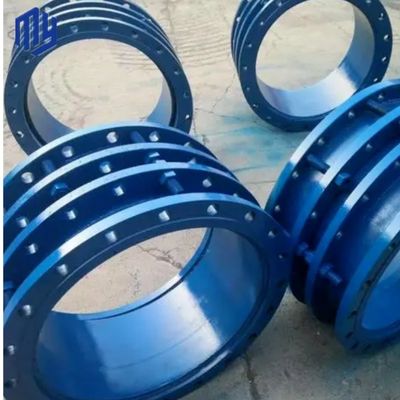 Válvula borboleta de dupla flange de manobra de aço inoxidável para meios de produção de óleo e industriais