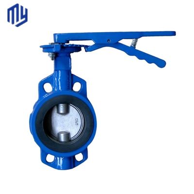 Válvulas de borboleta de wafer Lug eficientemente concebidas com revestimento de borracha PFA PTFE EPDM