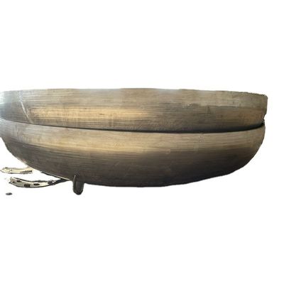 304 material sanitário tubo de aço inoxidável roscado tampa final de tanque de cabeça de prato com OEM
