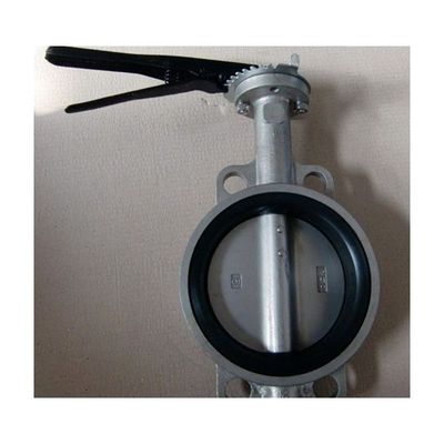 EPDM Assento Selo de borracha Wafer Centerline Butterfly Valve com suporte de serviço pós-venda