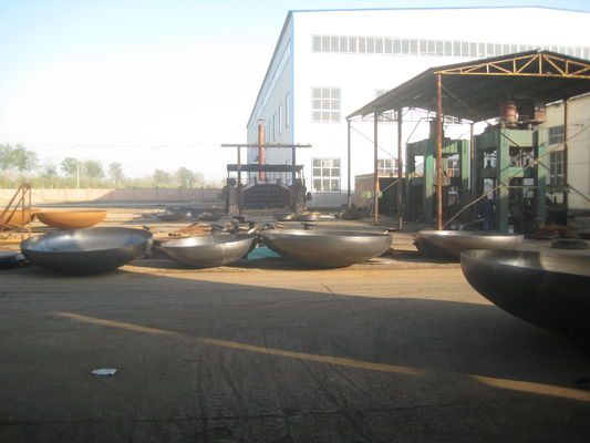 Tanque de água de hemisfério elípsoidal de poço oco exterior cabeças de prato para círculos industriais