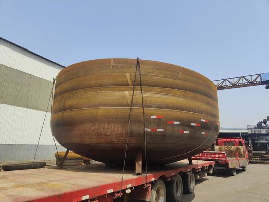 Cabeça de tanque elíptica de aço carbono 304 Cabeça de prato para tanque de armazenamento de água OEM