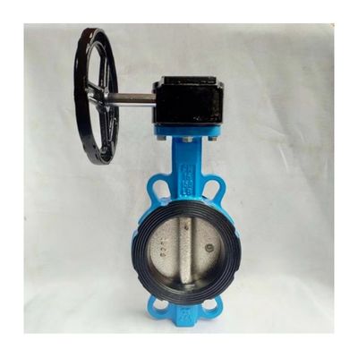 Excelente desempenho Wafer EPDM válvula borboleta de vedação macia com atuador pneumático