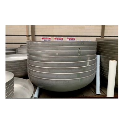 Conexão personalizada Soldadura Elíptica Dish End Dish Tank Head End para vaso de pressão
