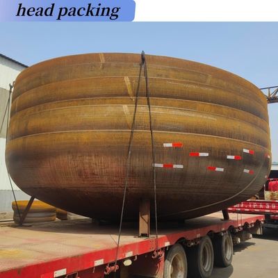 Large Customized Ellipticall Dished End para ASME Flanged e Semi Ellipsoidal Tank Head