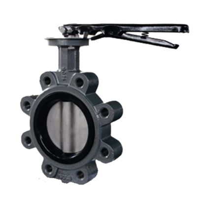 Valva de borboleta de diafragma elétrica em material de ferro fundido para suporte personalizado ODM