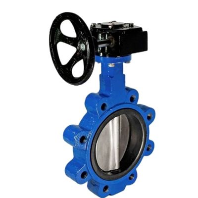 Valva de borboleta de ferro fundido flexível Pn16 Dn50 de design eficiente com suporte OBM