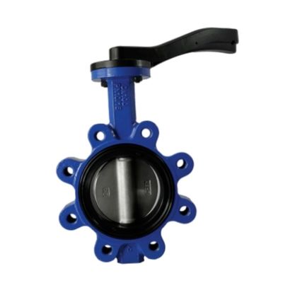 Válvula de borboleta industrial DN300 com estrutura de diafragma e tamanho de porta personalizável