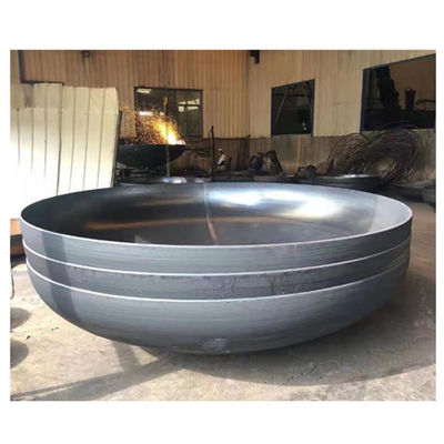 800mm-1000mm Diâmetro 6mm Espessura Forjado Hemisfério de aço leve Elíptico Dish End