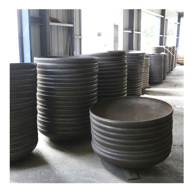 800mm-1000mm Diâmetro 6mm Espessura Forjado Hemisfério de aço leve Elíptico Dish End